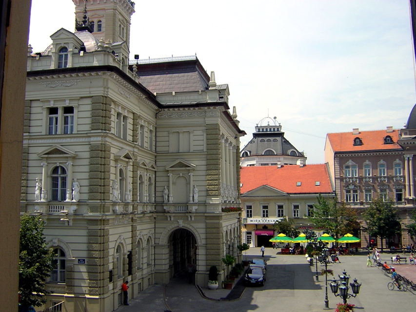 Novi Sad - view from Hotel Vojvodina