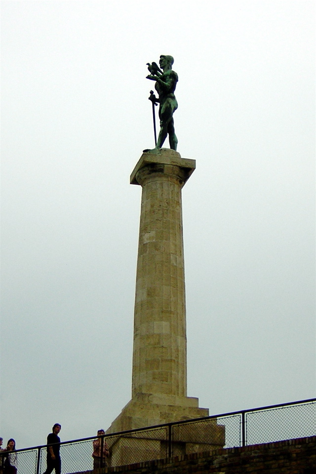 Belgrade - Messenger of Victory monument