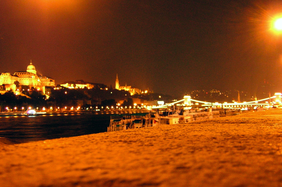 Budapest - Danube at night