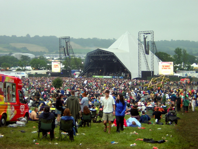 pyramid stage