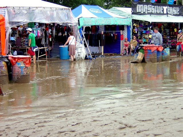 muddy shops